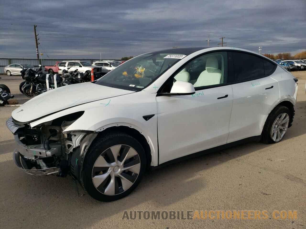 5YJYGDEE8MF250863 TESLA MODEL Y 2021