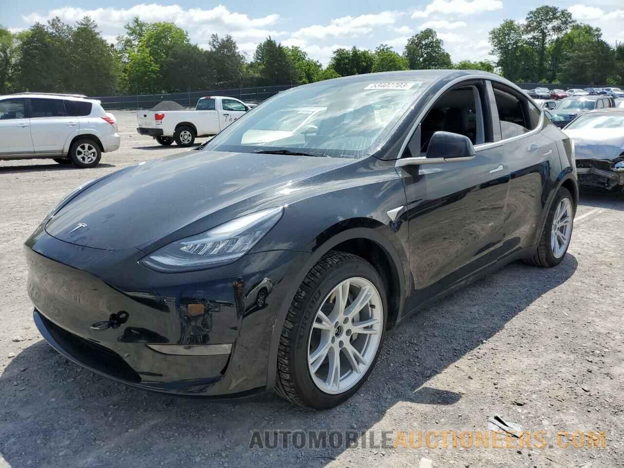 5YJYGDEE8MF255027 TESLA MODEL Y 2021