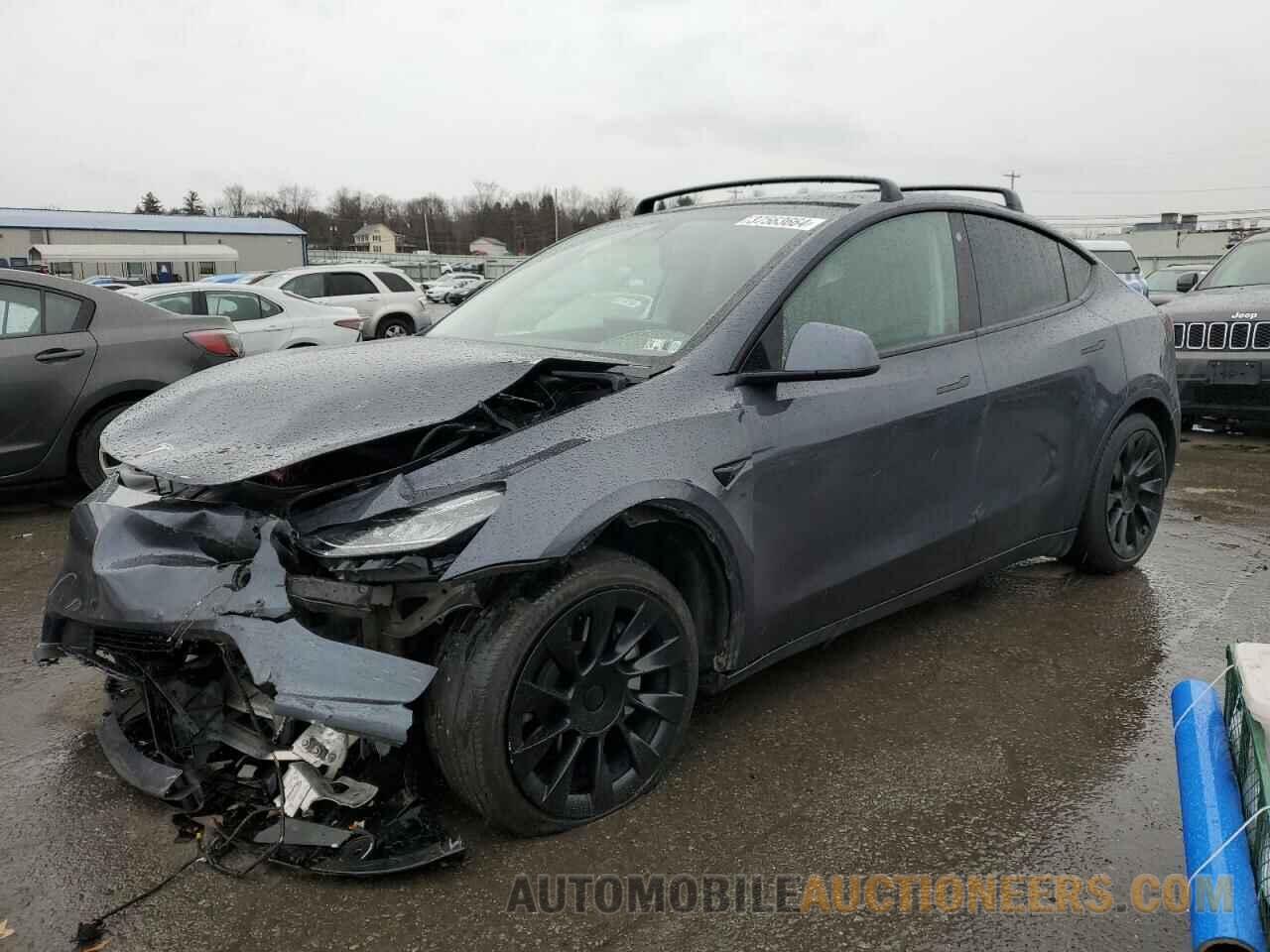 5YJYGDEE8MF257585 TESLA MODEL Y 2021