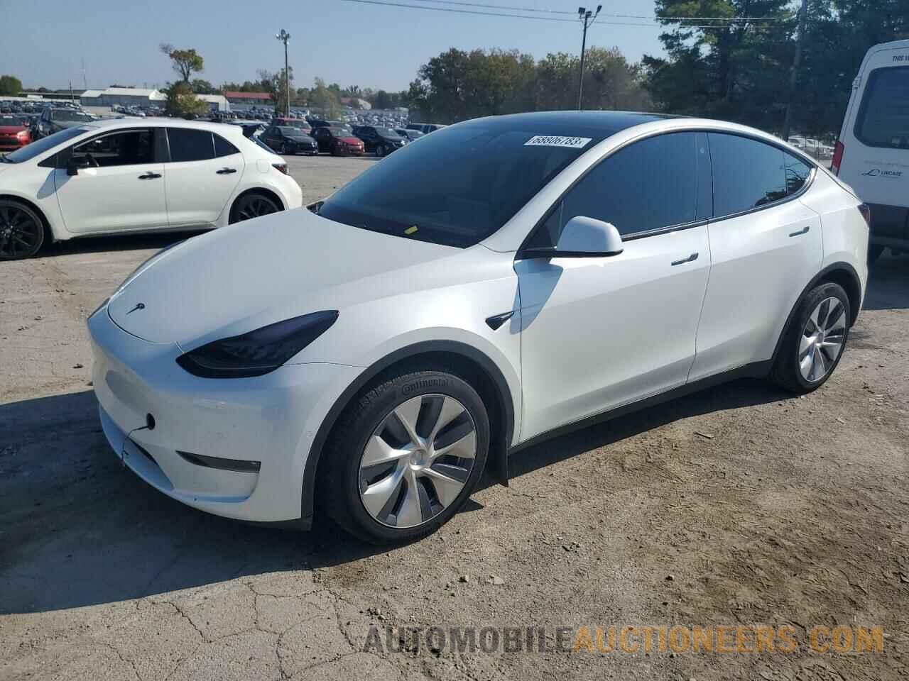 5YJYGDEE8MF262432 TESLA MODEL Y 2021