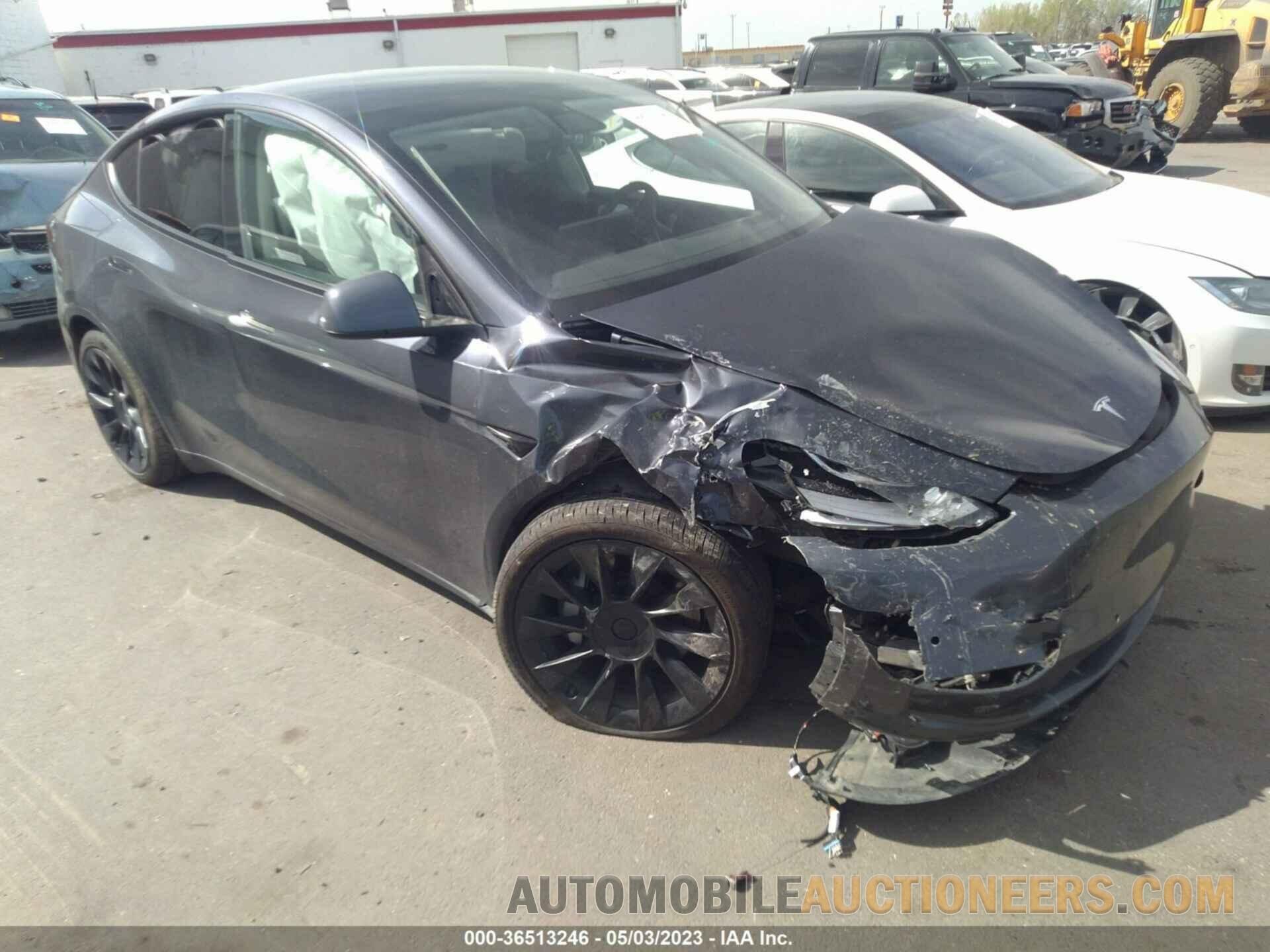 5YJYGDEE8MF265153 TESLA MODEL Y 2021