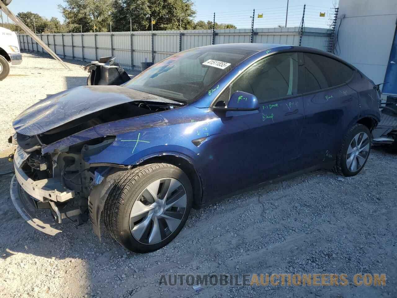 5YJYGDEE8MF271860 TESLA MODEL Y 2021