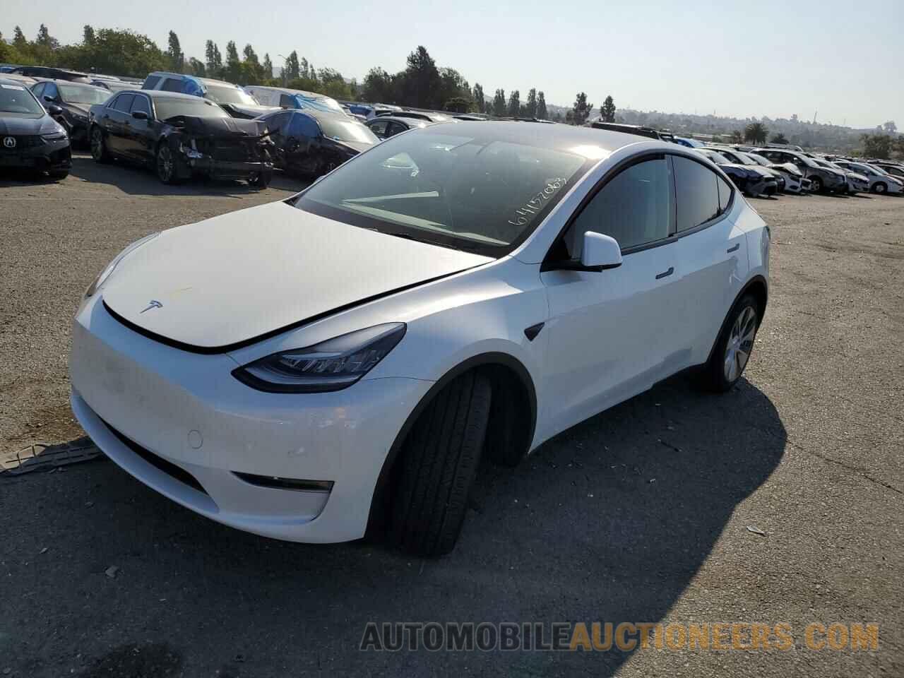 5YJYGDEE8MF285306 TESLA MODEL Y 2021