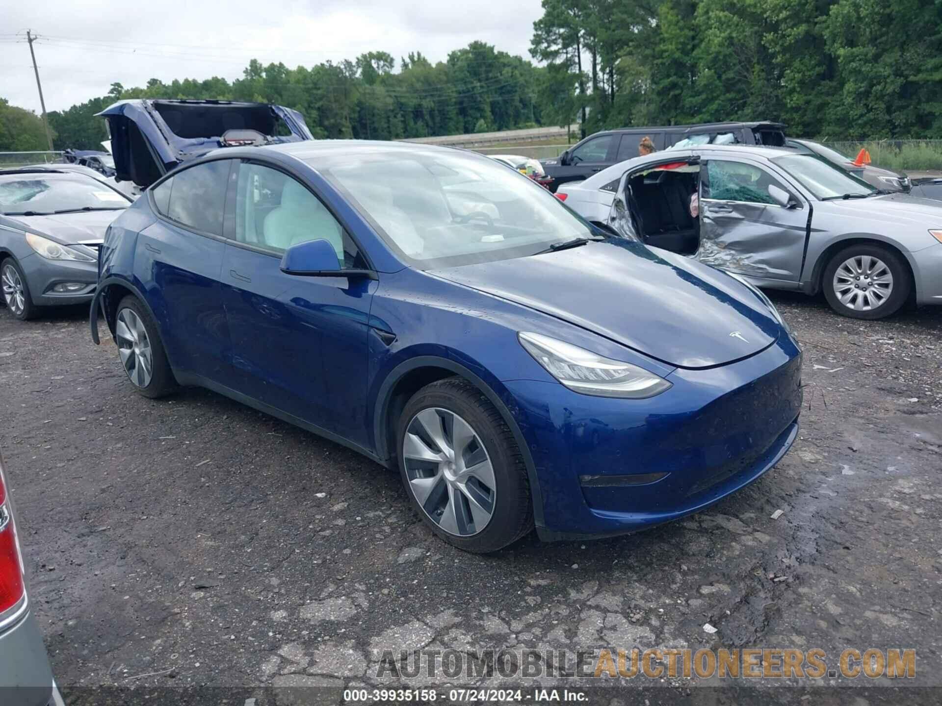 5YJYGDEE8MF286522 TESLA MODEL Y 2021