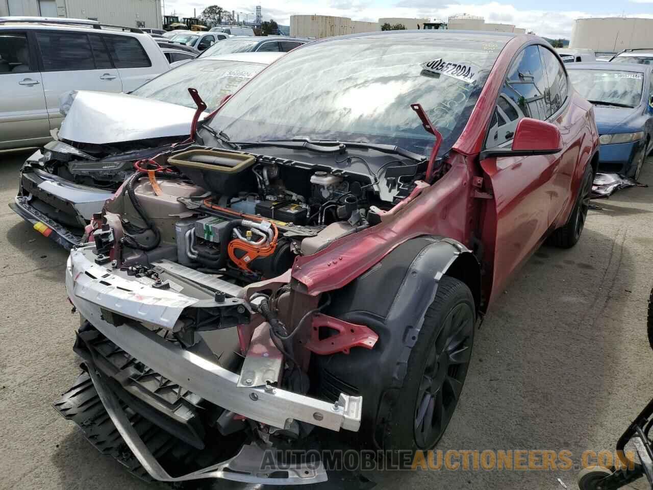 5YJYGDEE9LF058978 TESLA MODEL Y 2020