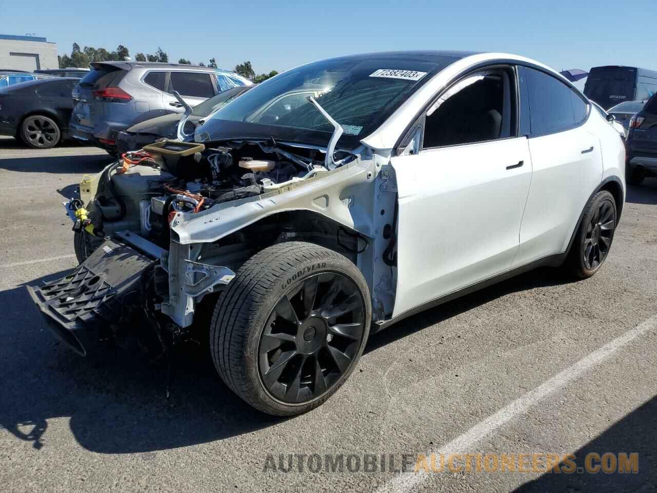 5YJYGDEE9MF125161 TESLA MODEL Y 2021