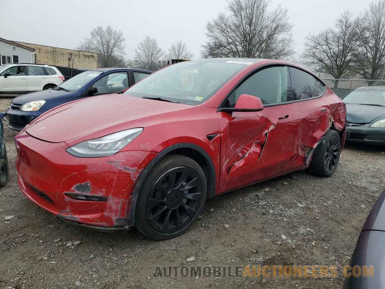 5YJYGDEE9MF180175 TESLA MODEL Y 2021