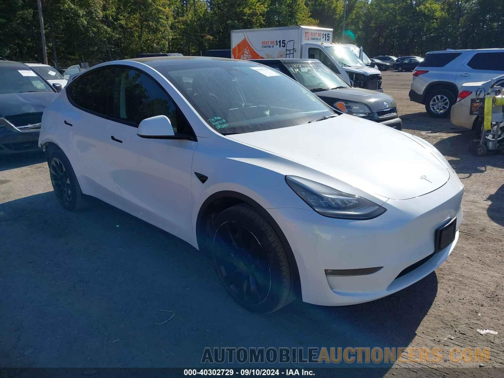 5YJYGDEE9MF191001 TESLA MODEL Y 2021