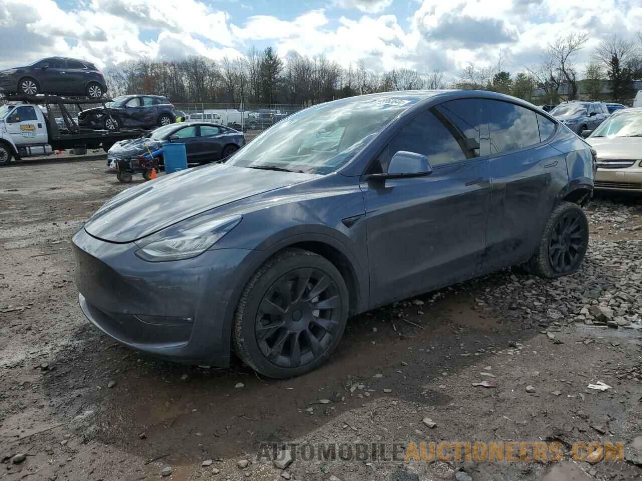 5YJYGDEE9MF192455 TESLA MODEL Y 2021