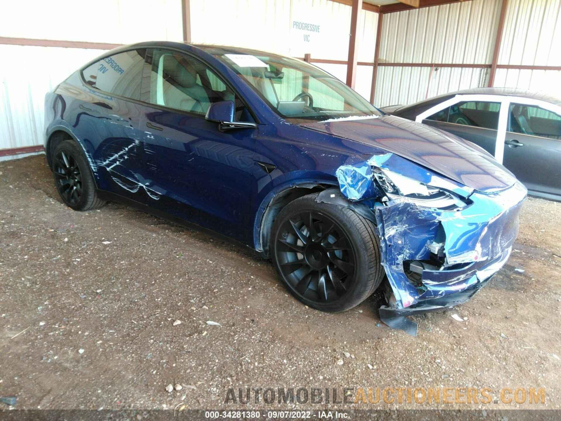 5YJYGDEE9MF293639 TESLA MODEL Y 2021