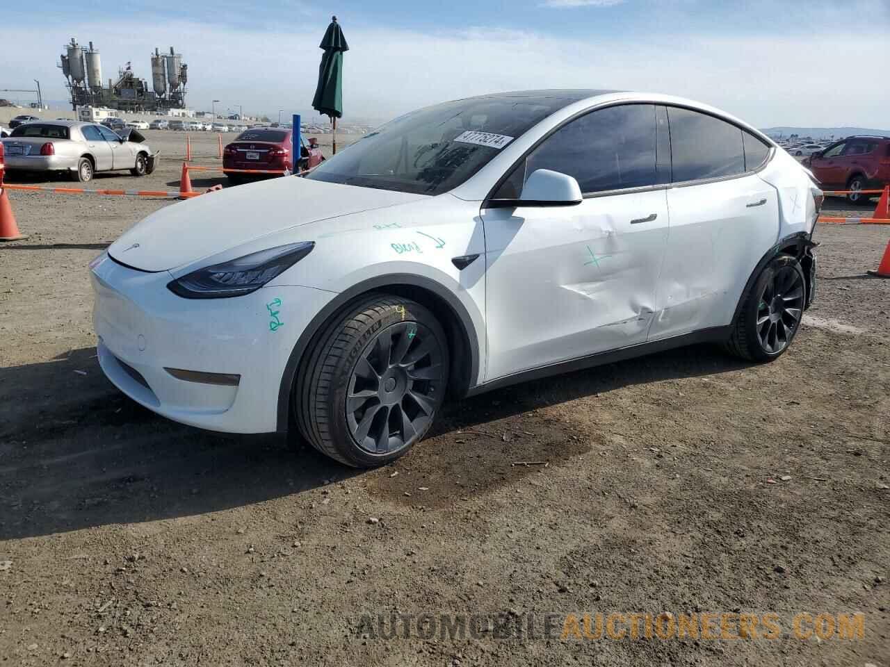 5YJYGDEEXLF046080 TESLA MODEL Y 2020