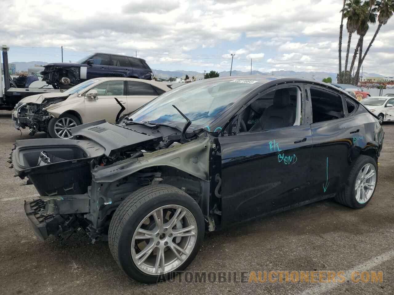 5YJYGDEEXLF047472 TESLA MODEL Y 2020