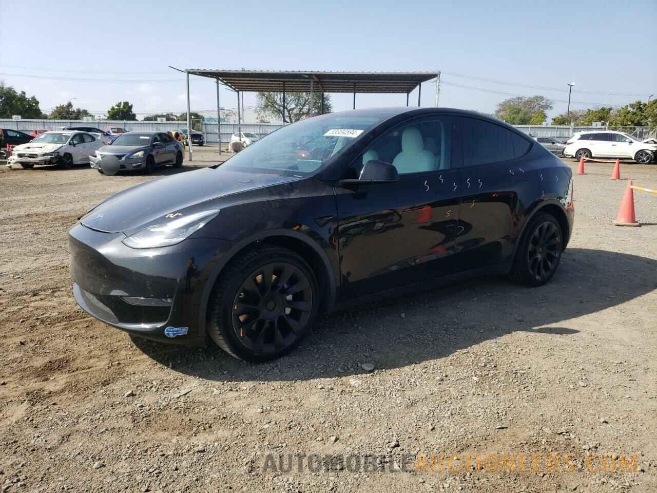 5YJYGDEEXLF058259 TESLA MODEL Y 2020