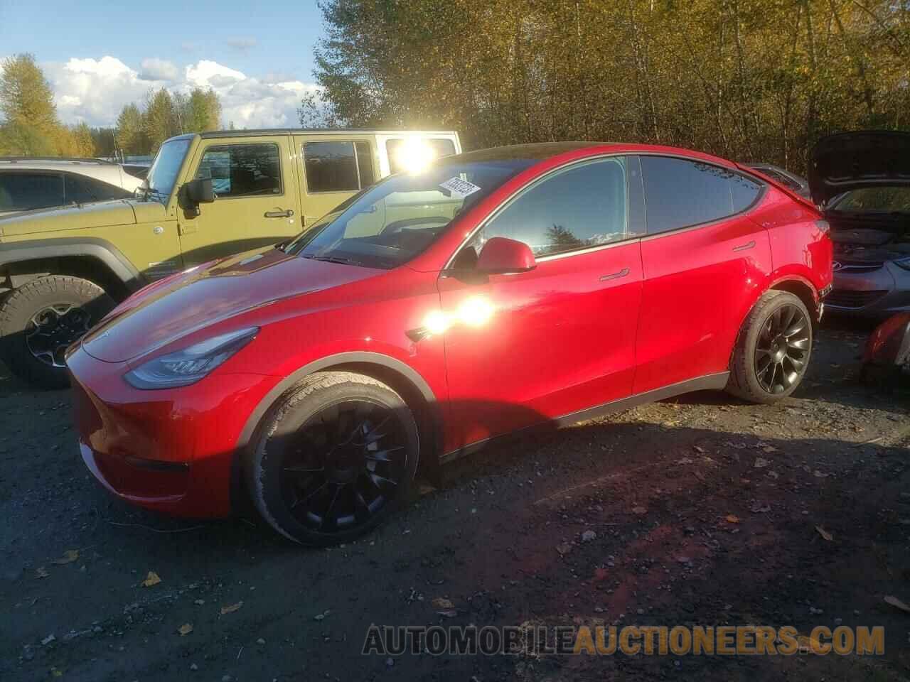 5YJYGDEEXMF074527 TESLA MODEL Y 2021