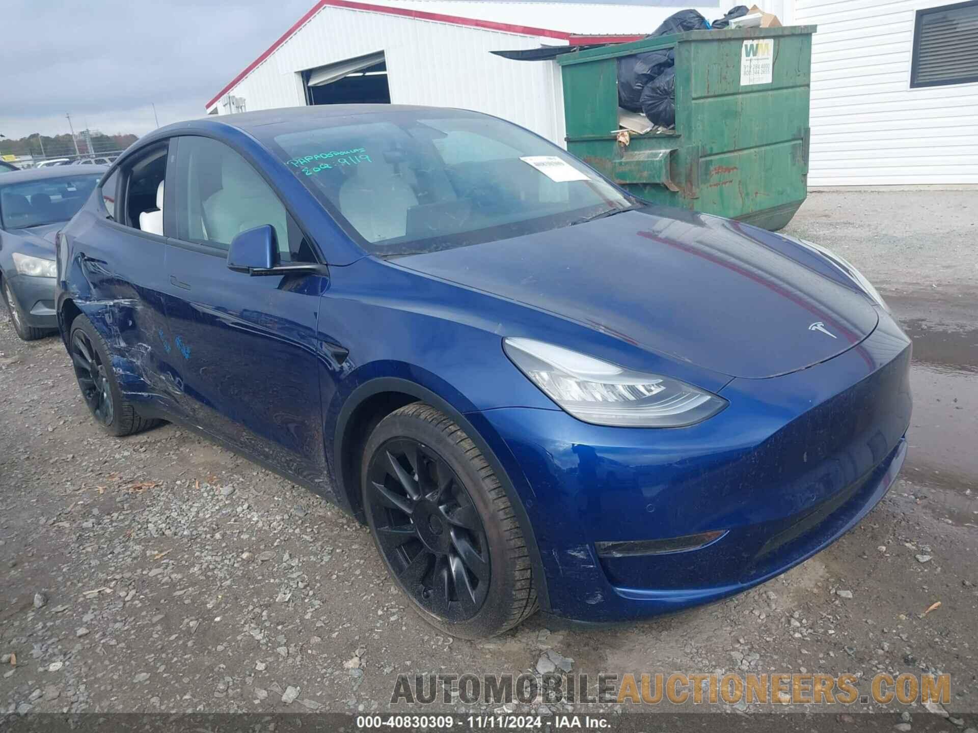 5YJYGDEEXMF080599 TESLA MODEL Y 2021