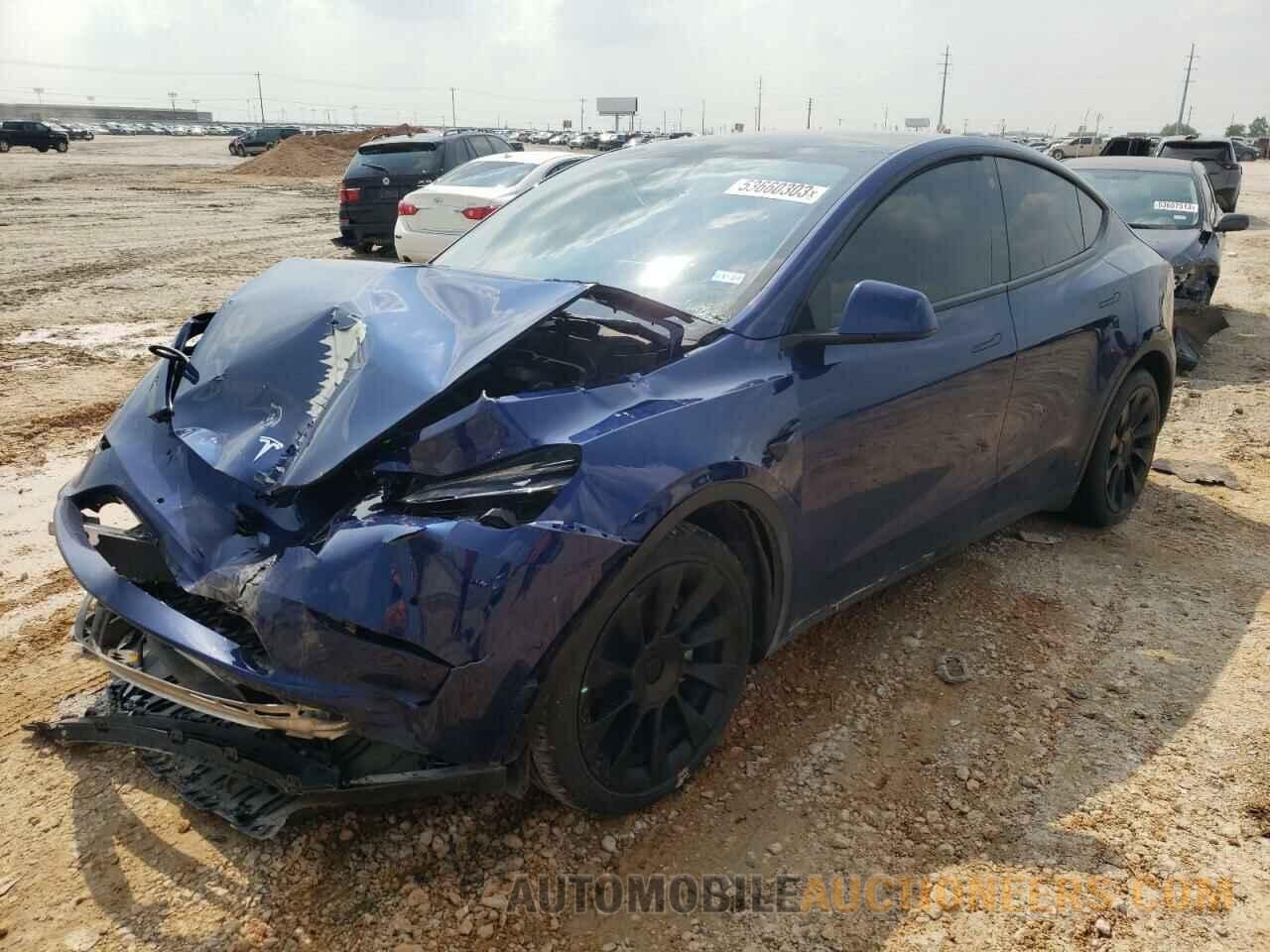 5YJYGDEEXMF185580 TESLA MODEL Y 2021