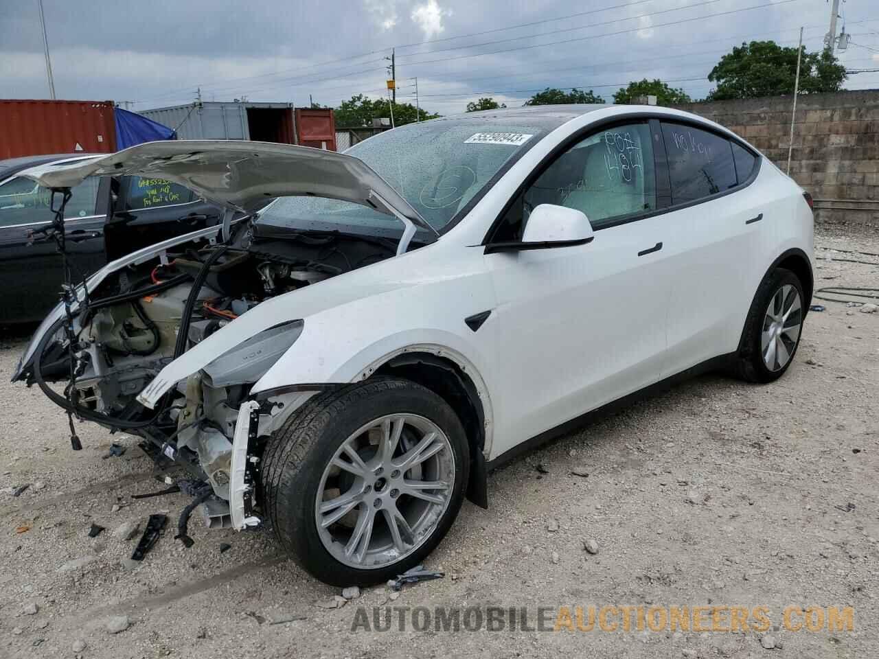 5YJYGDEEXMF186891 TESLA MODEL Y 2021