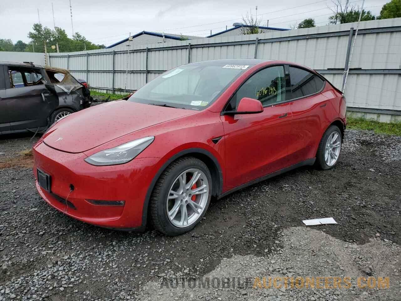 5YJYGDEF0MF124635 TESLA MODEL Y 2021