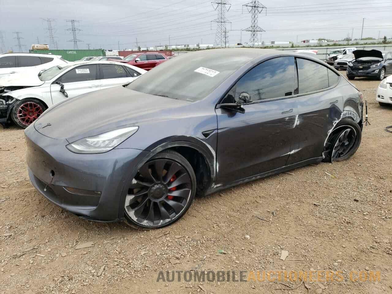 5YJYGDEF1LF001831 TESLA MODEL Y 2020