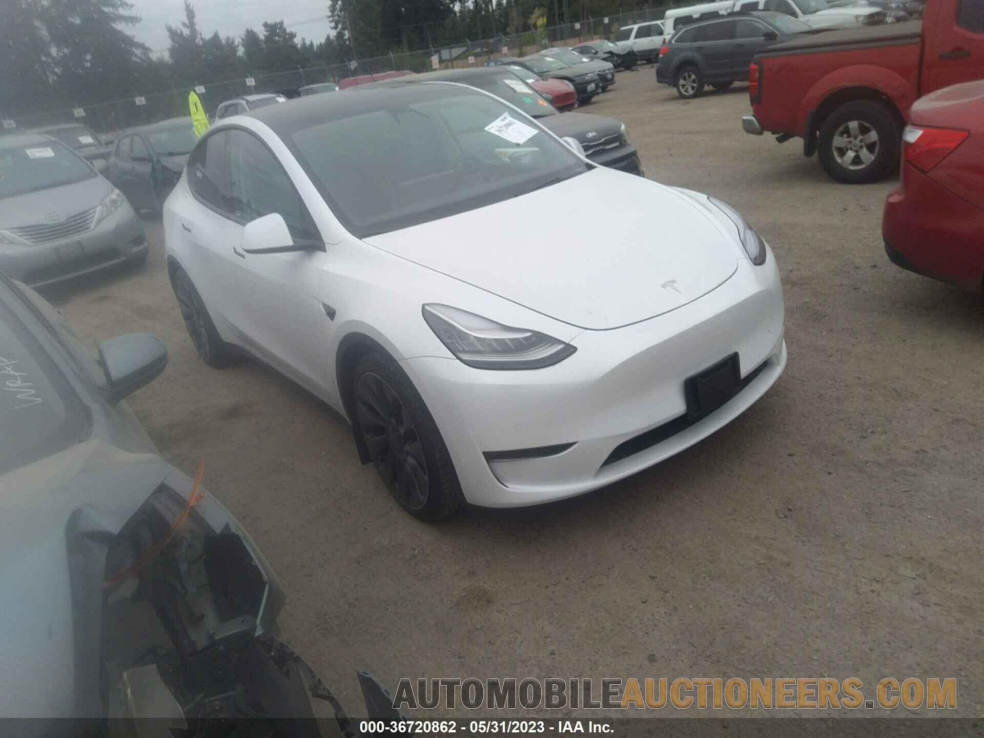 5YJYGDEF1LF009928 TESLA MODEL Y 2020