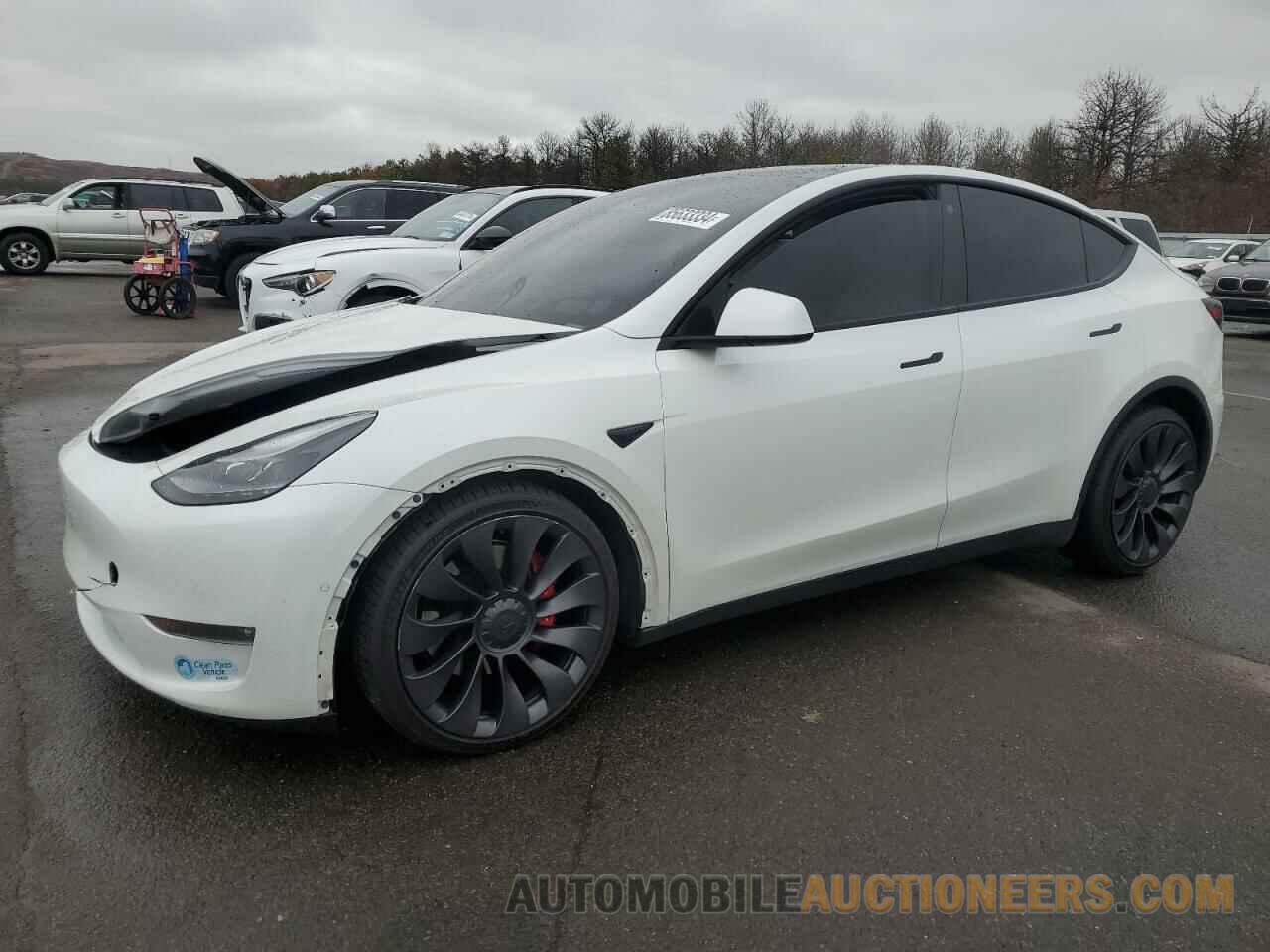 5YJYGDEF1MF246582 TESLA MODEL Y 2021