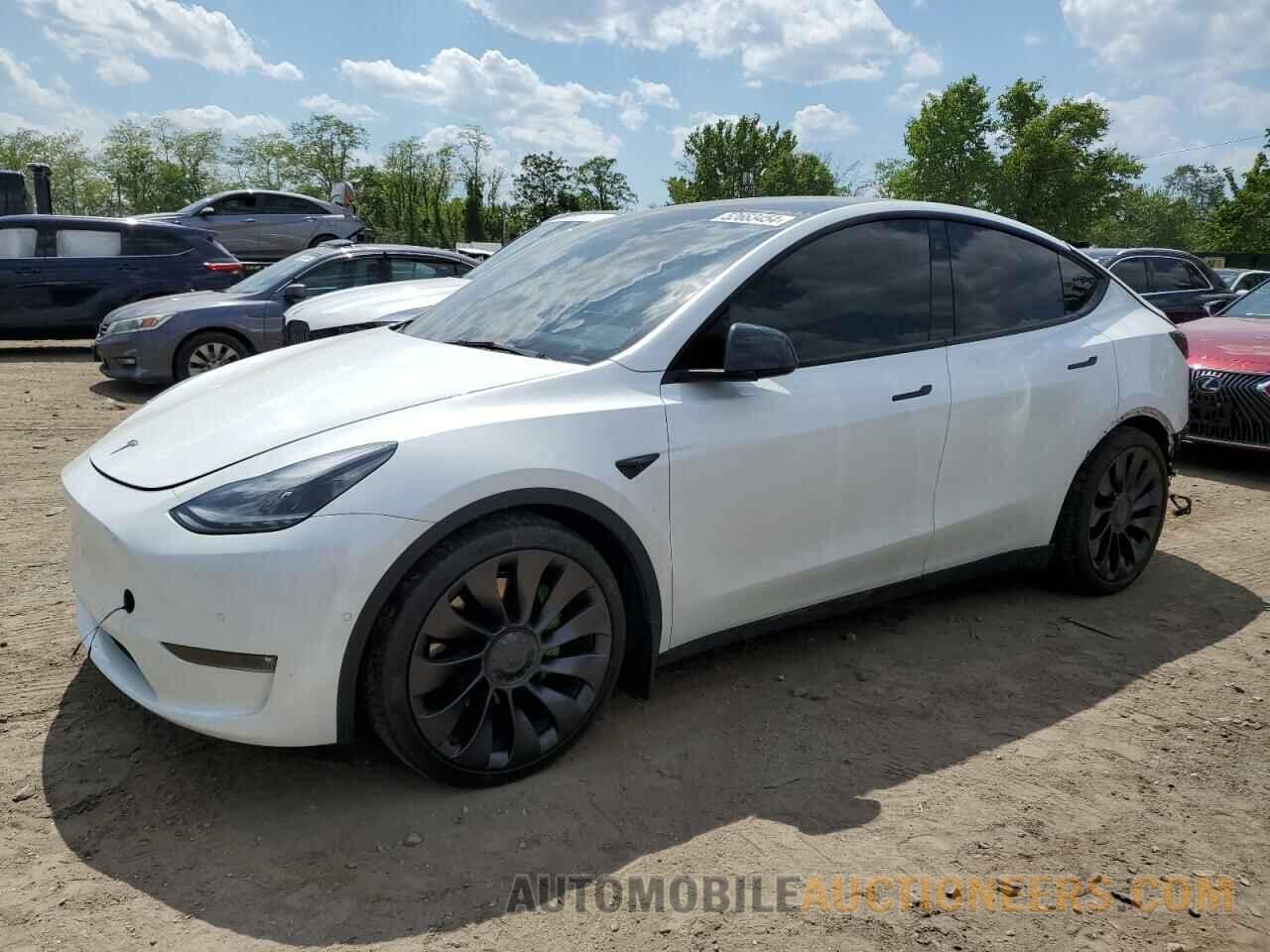 5YJYGDEF1MF252477 TESLA MODEL Y 2021