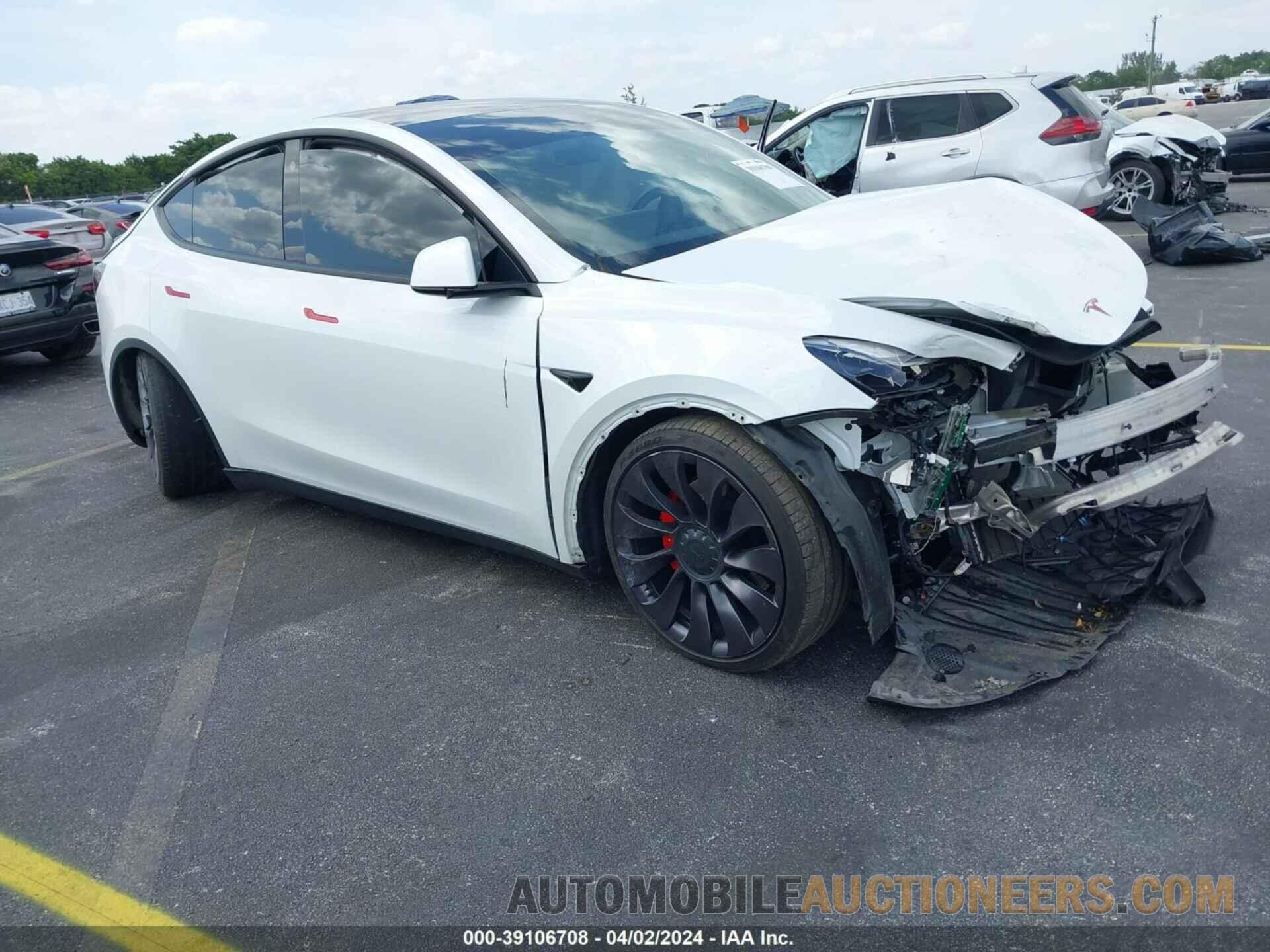 5YJYGDEF1MF259283 TESLA MODEL Y 2021