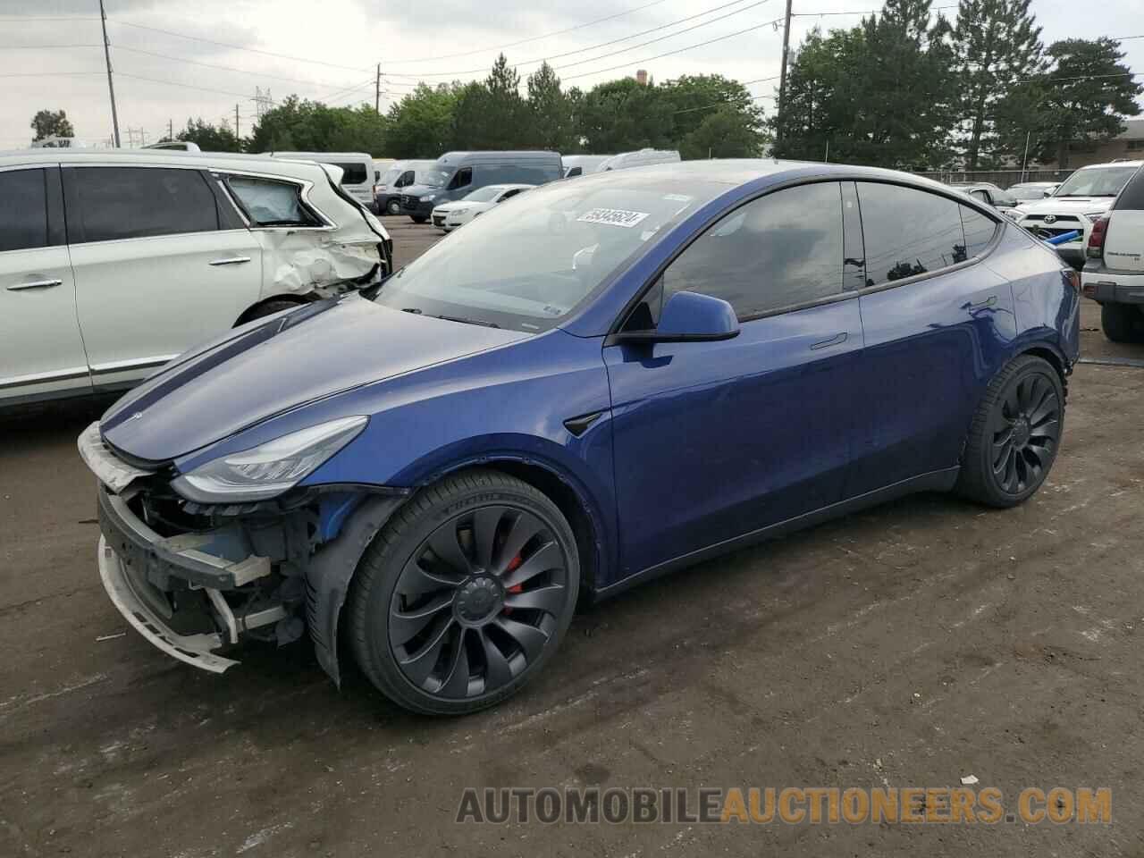 5YJYGDEF2LF034322 TESLA MODEL Y 2020