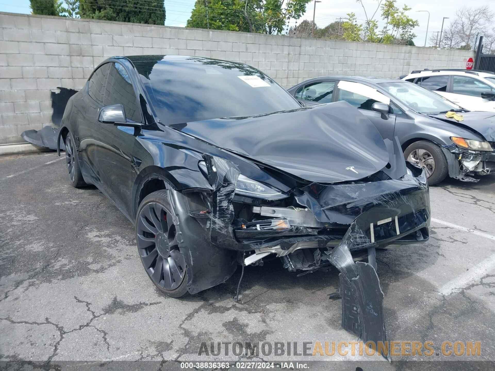 5YJYGDEF2MF078550 TESLA MODEL Y 2021