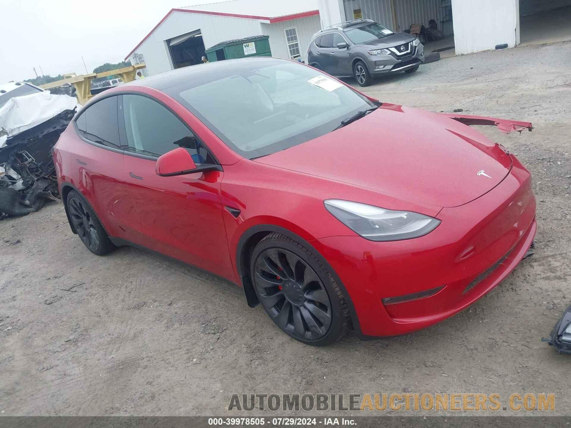 5YJYGDEF2MF133949 TESLA MODEL Y 2021