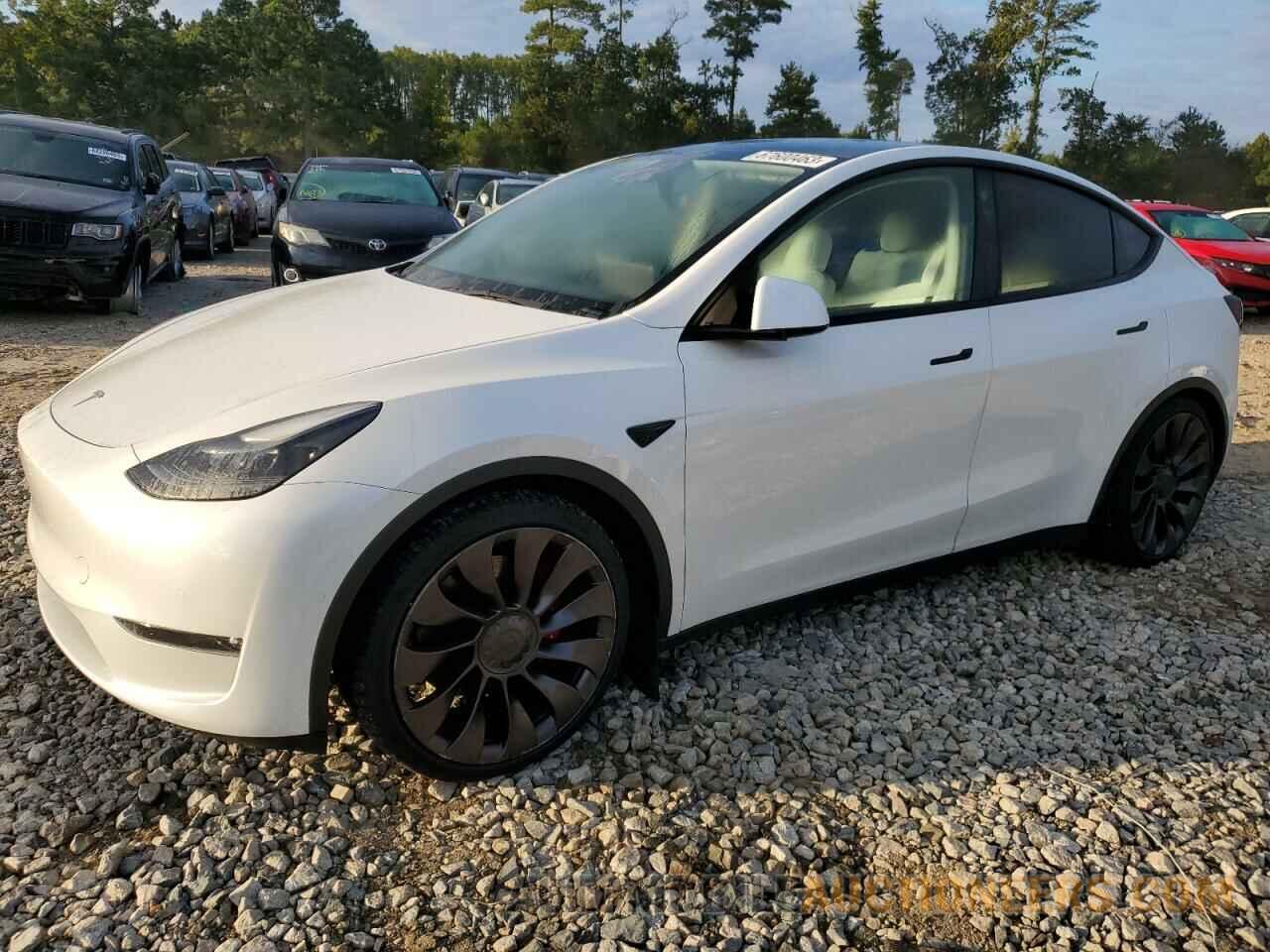 5YJYGDEF2MF194721 TESLA MODEL Y 2021