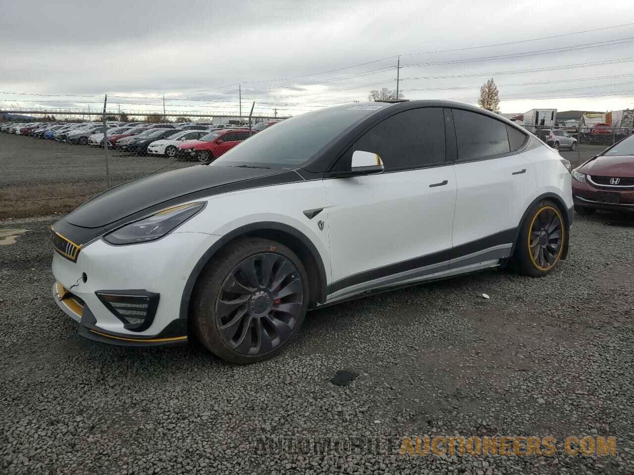 5YJYGDEF2MF266582 TESLA MODEL Y 2021