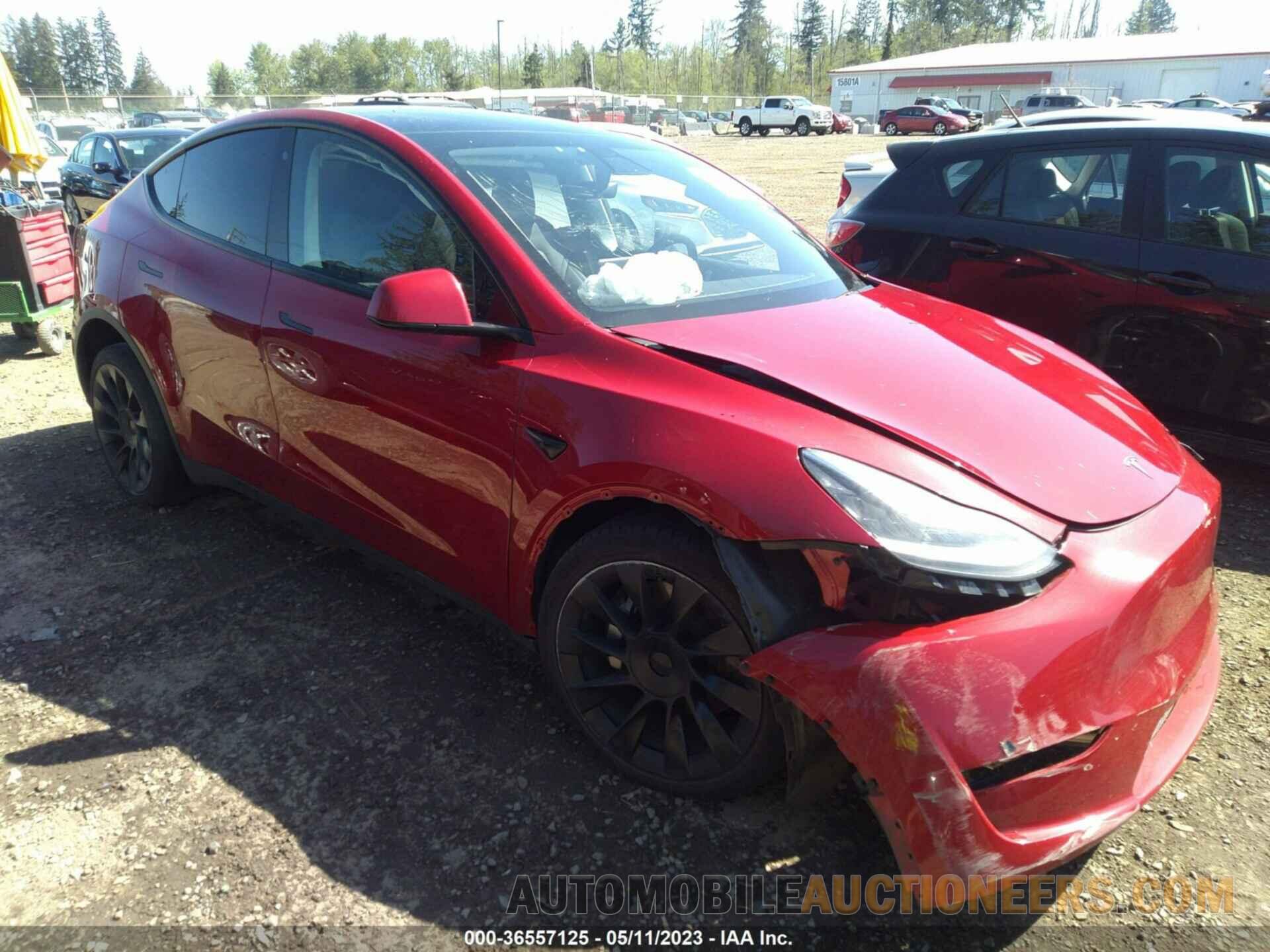 5YJYGDEF3LF002186 TESLA MODEL Y 2020