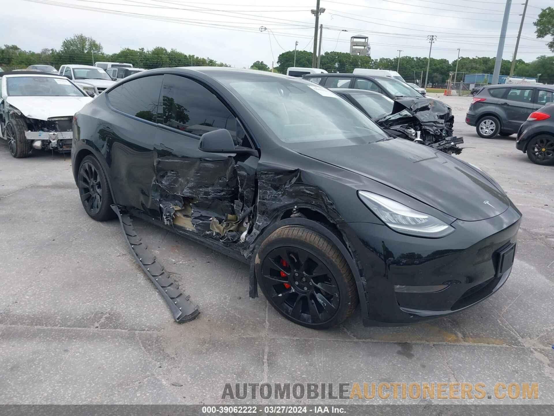 5YJYGDEF3LF012202 TESLA MODEL Y 2020