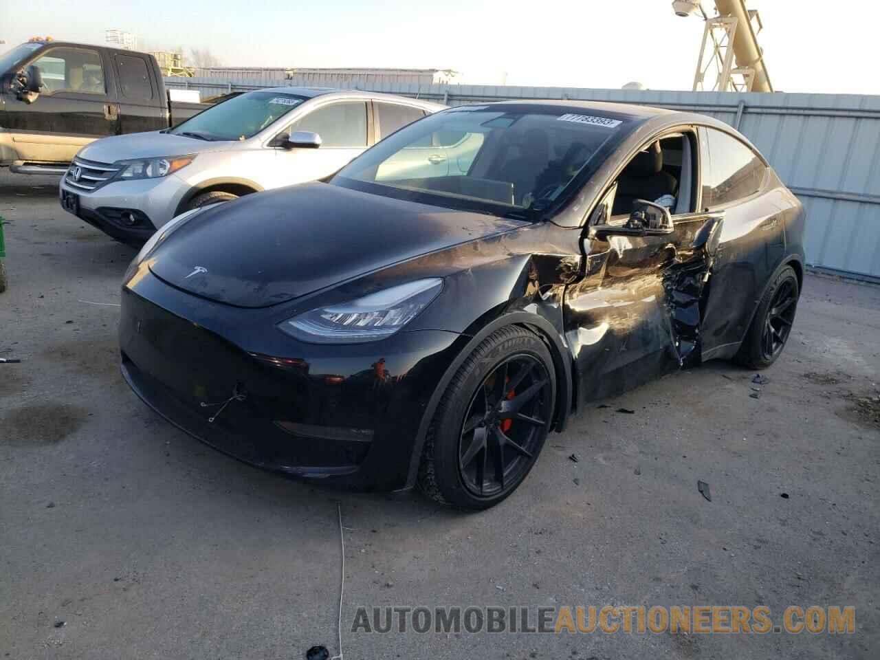 5YJYGDEF3LF022650 TESLA MODEL Y 2020