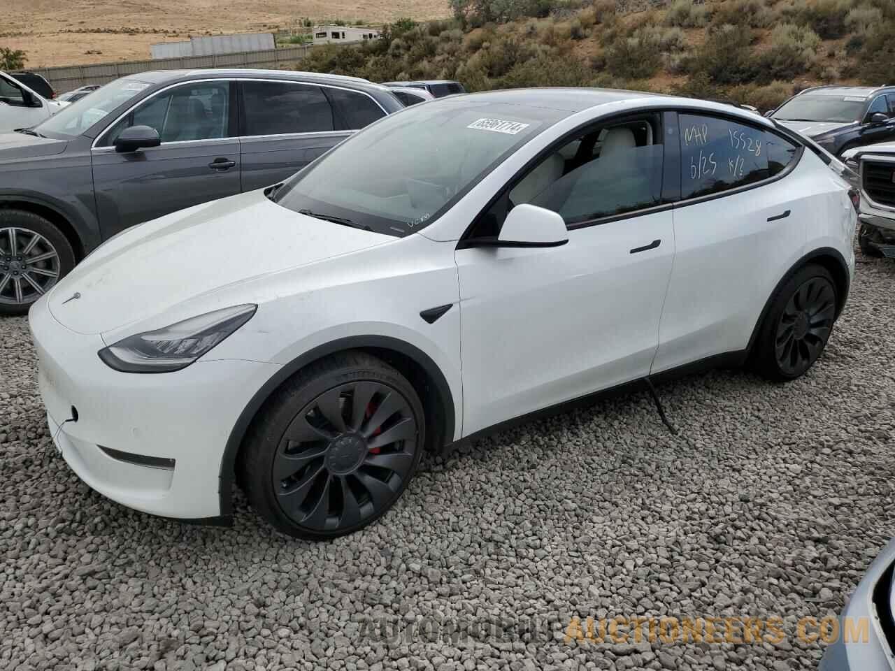 5YJYGDEF3LF023507 TESLA MODEL Y 2020