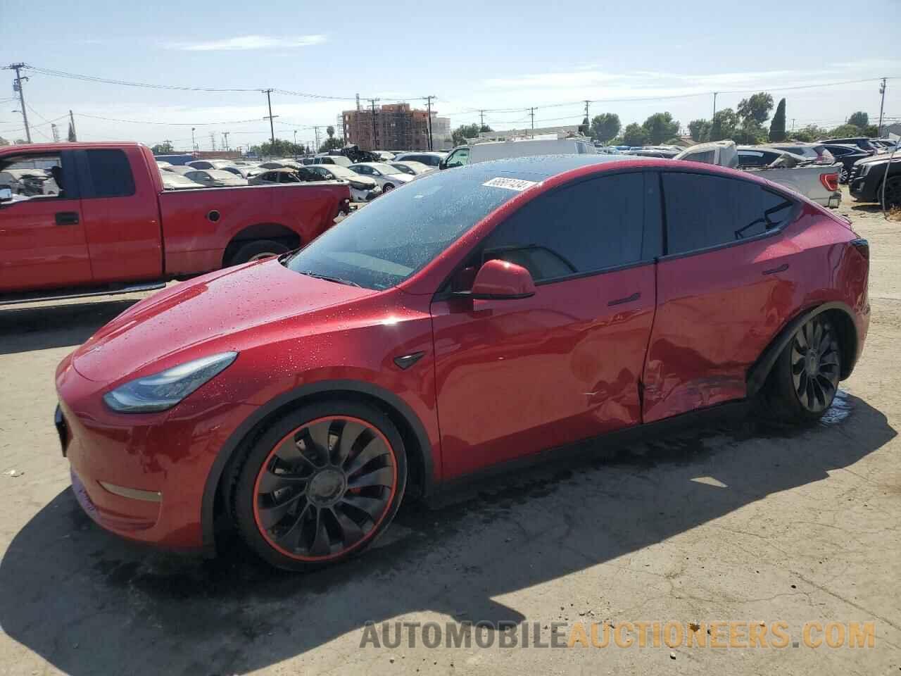 5YJYGDEF3LF038203 TESLA MODEL Y 2020