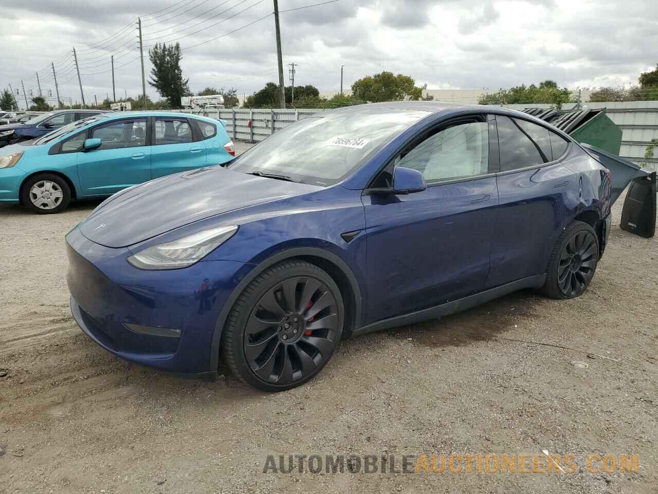 5YJYGDEF3MF073034 TESLA MODEL Y 2021