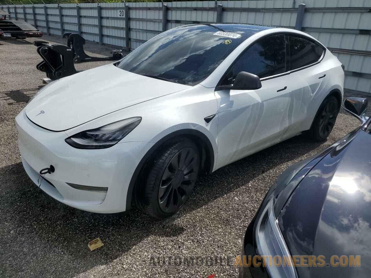 5YJYGDEF3MF092893 TESLA MODEL Y 2021