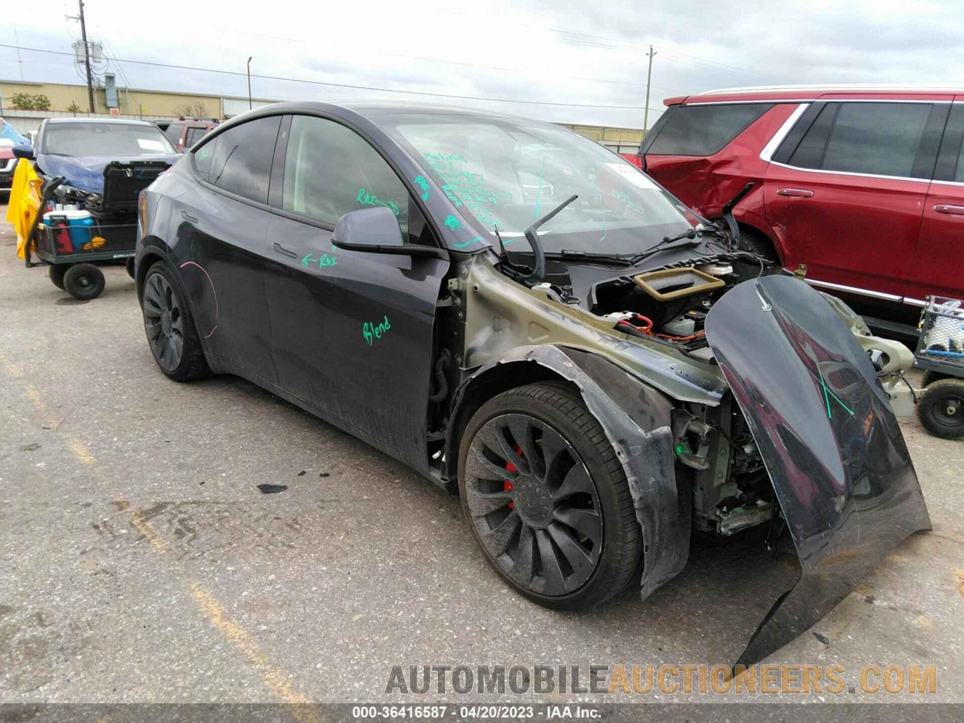 5YJYGDEF3MF098807 TESLA MODEL Y 2021