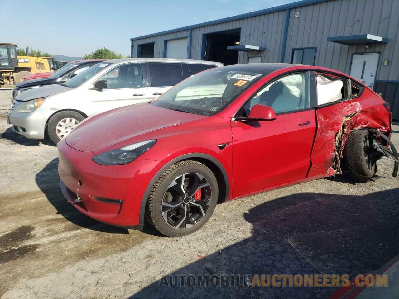 5YJYGDEF3MF209582 TESLA MODEL Y 2021