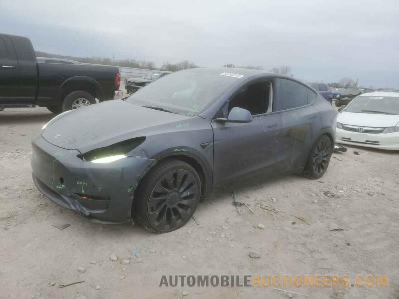 5YJYGDEF3MF252755 TESLA MODEL Y 2021