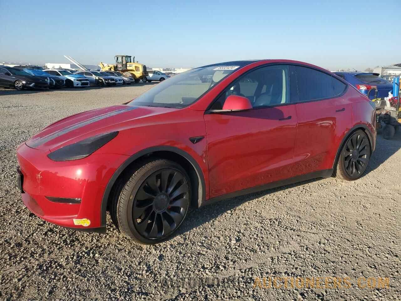 5YJYGDEF3MF298599 TESLA MODEL Y 2021