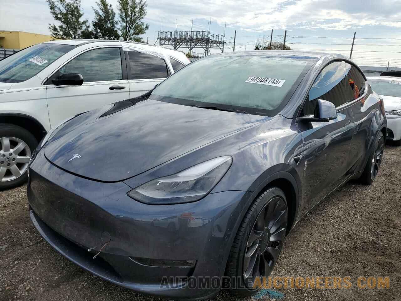 5YJYGDEF3MF302733 TESLA MODEL Y 2021