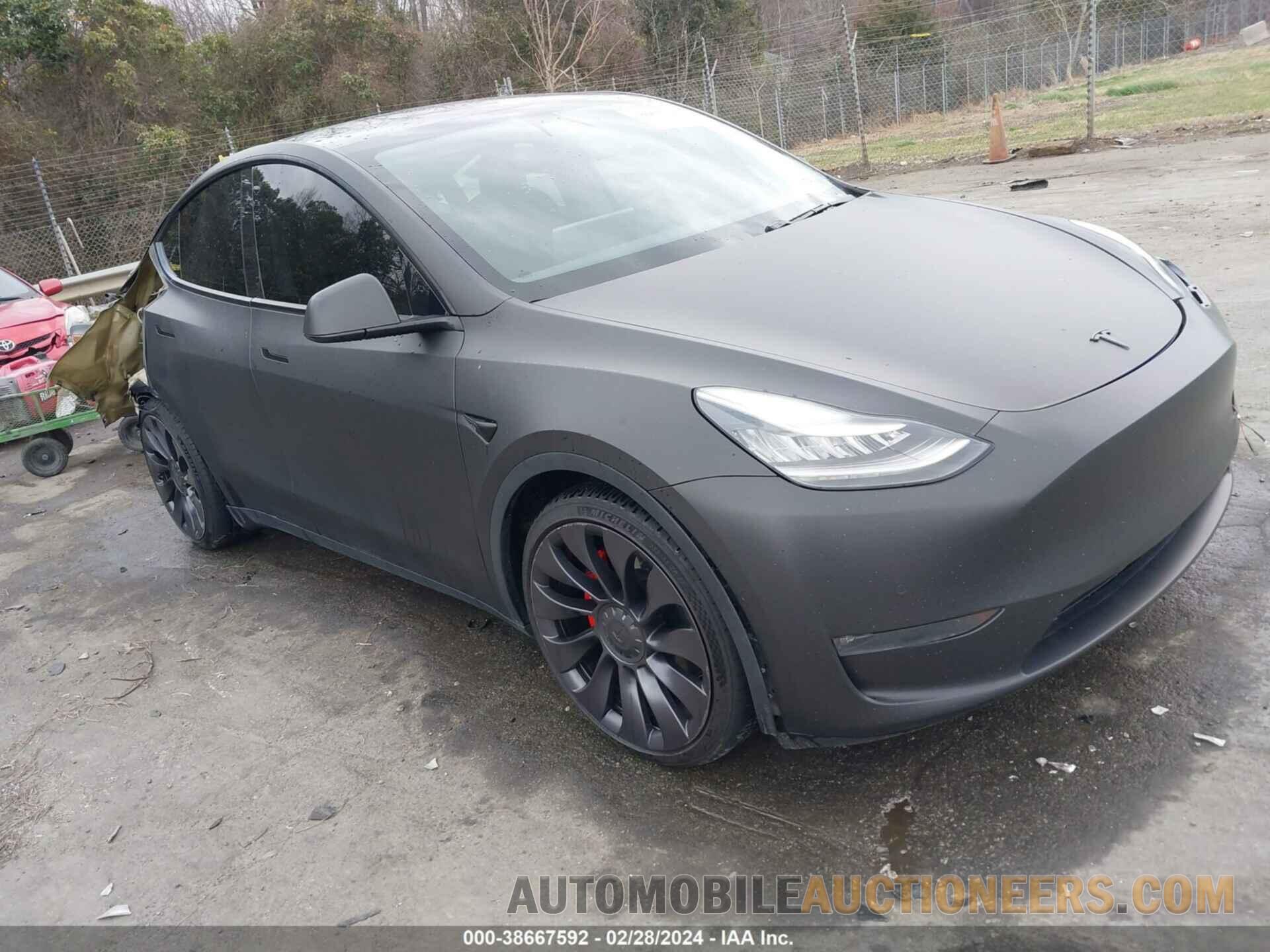 5YJYGDEF4LF001273 TESLA MODEL Y 2020