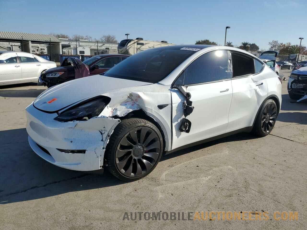 5YJYGDEF4MF216007 TESLA MODEL Y 2021