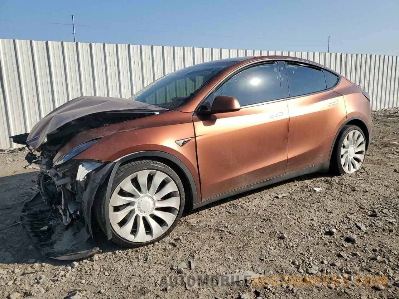 5YJYGDEF4MF230344 TESLA MODEL Y 2021