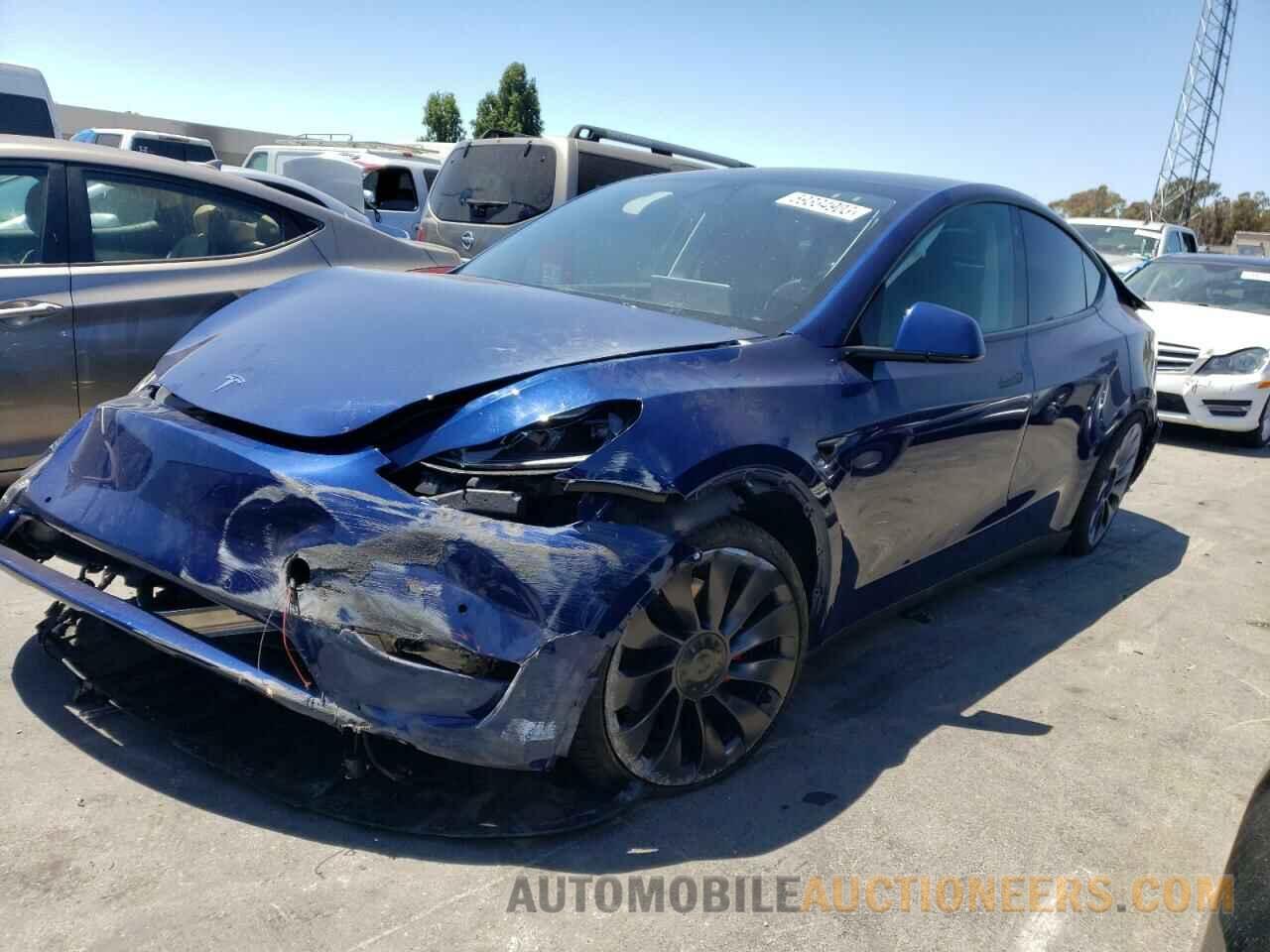 5YJYGDEF4MF258810 TESLA MODEL Y 2021