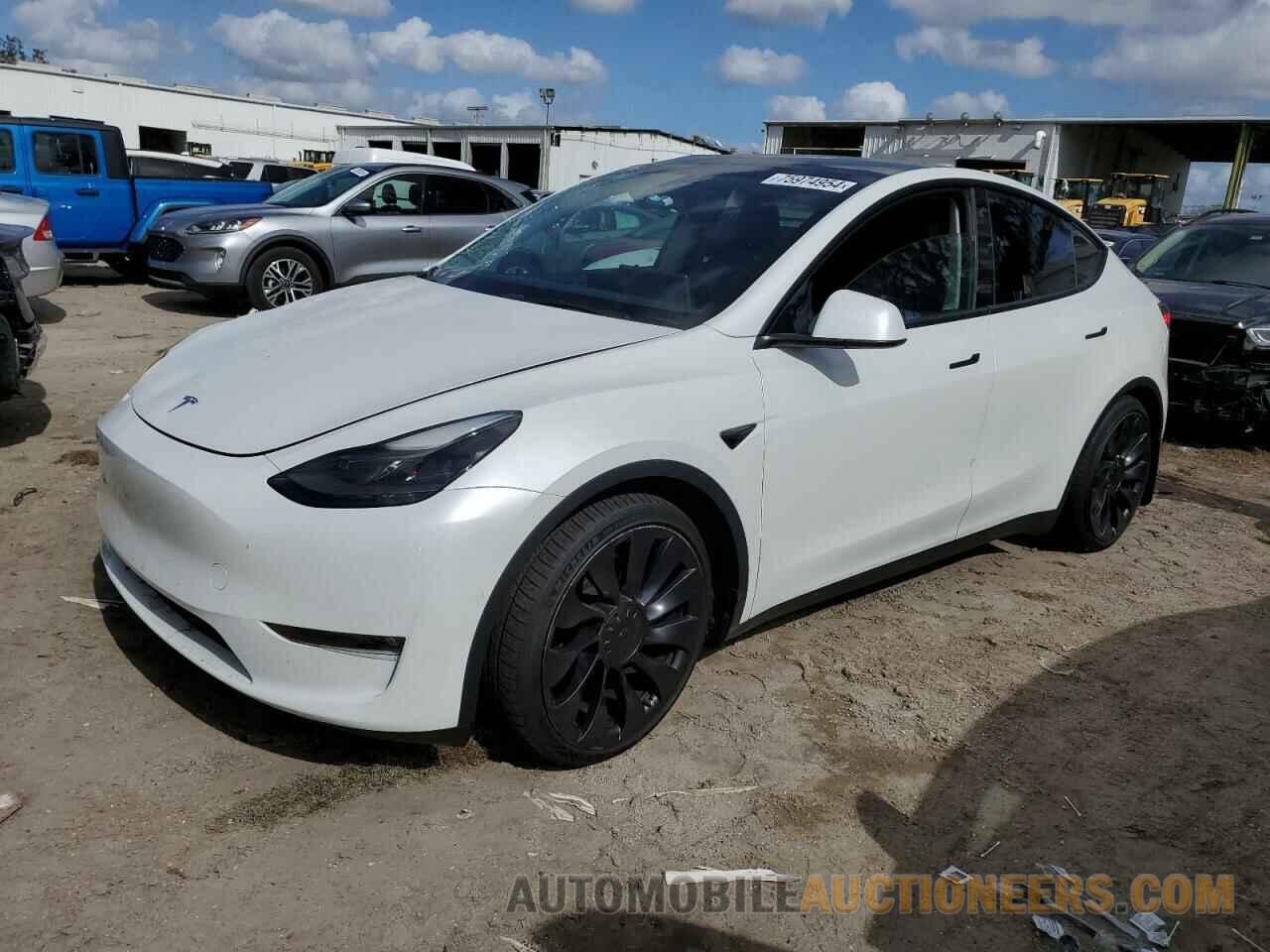 5YJYGDEF4MF263456 TESLA MODEL Y 2021