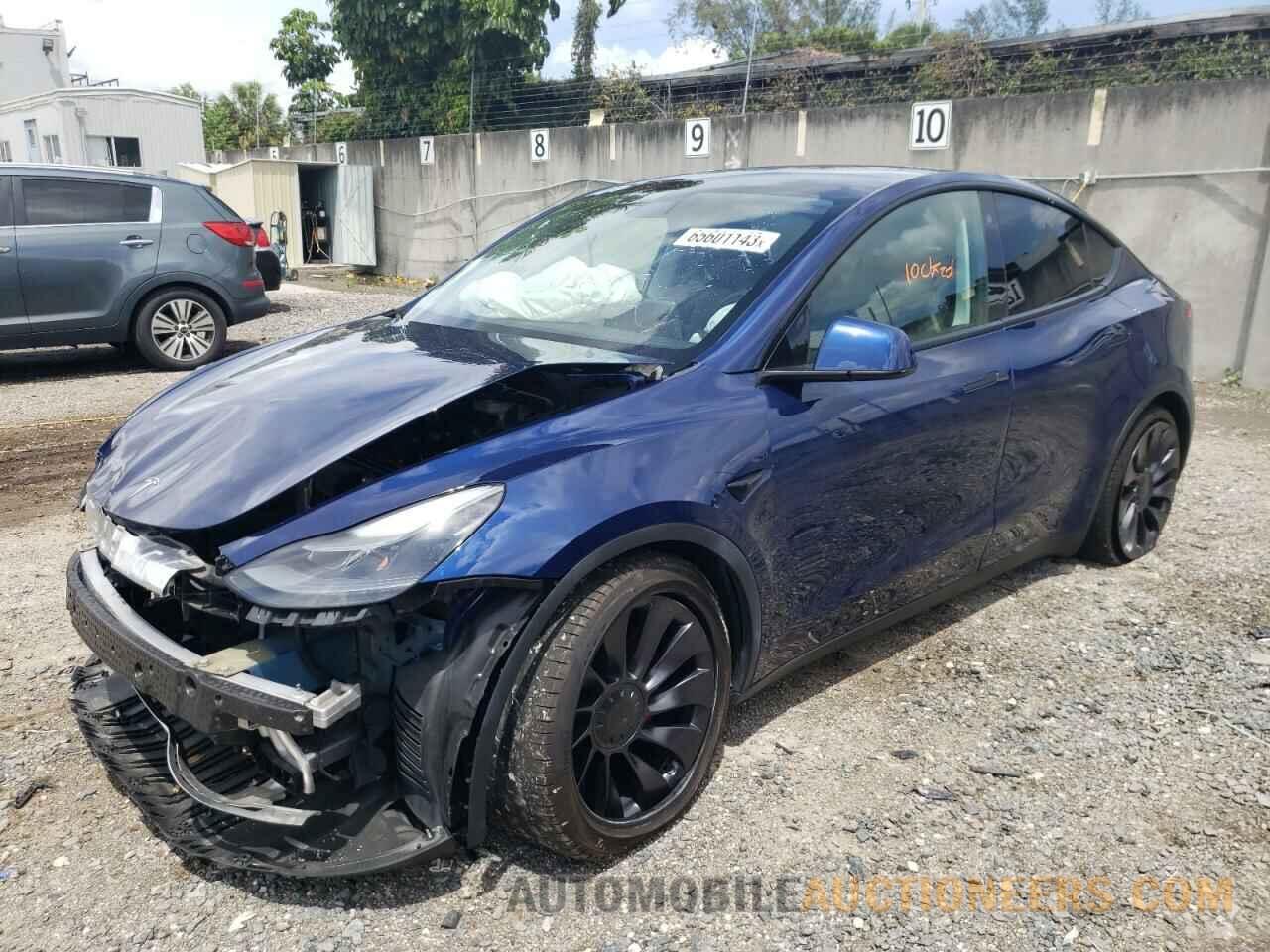 5YJYGDEF4MF268799 TESLA MODEL Y 2021